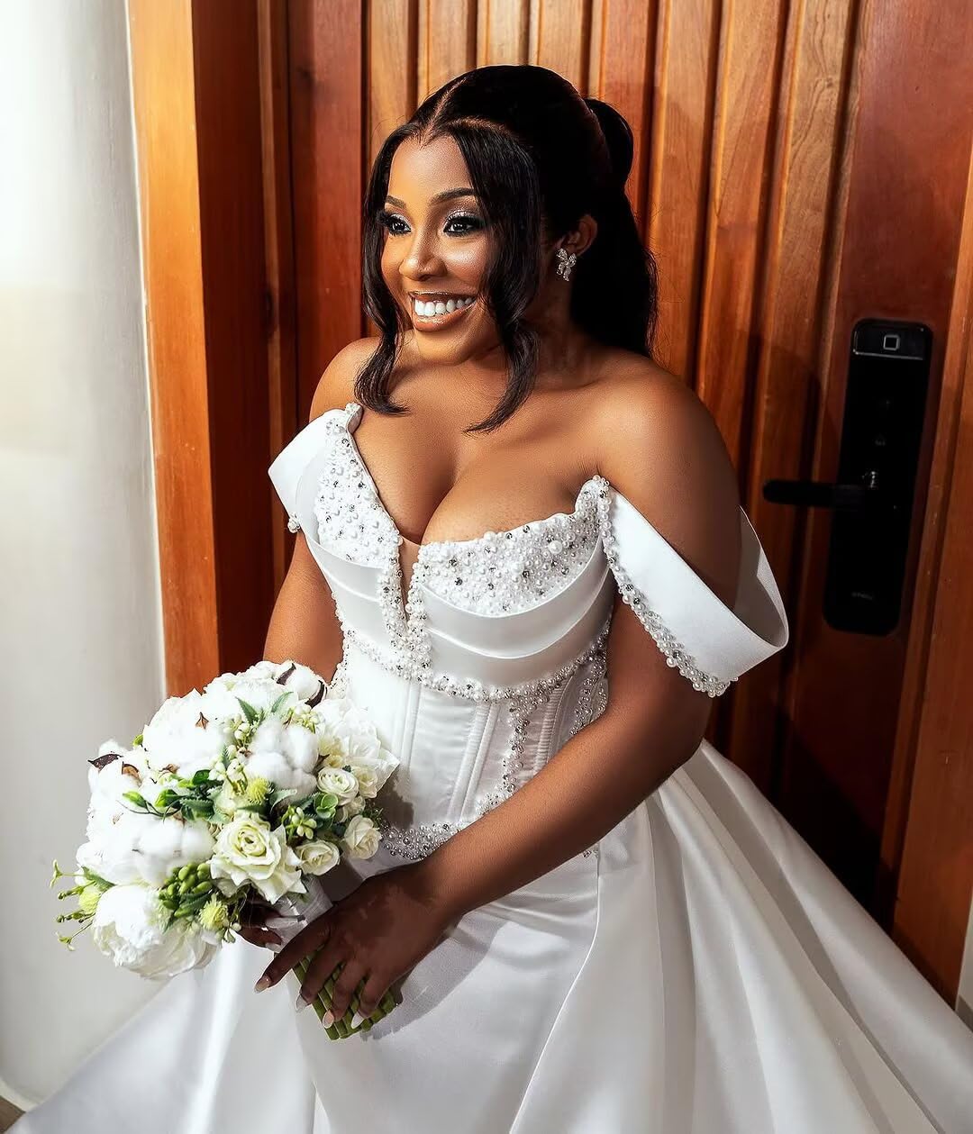 Pearls Bridal Gown