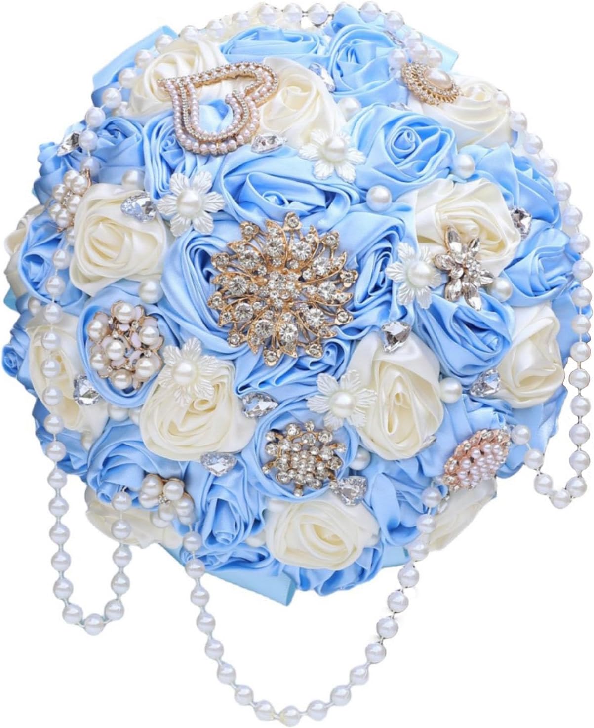 Bridal Satin Rose  Bouquet