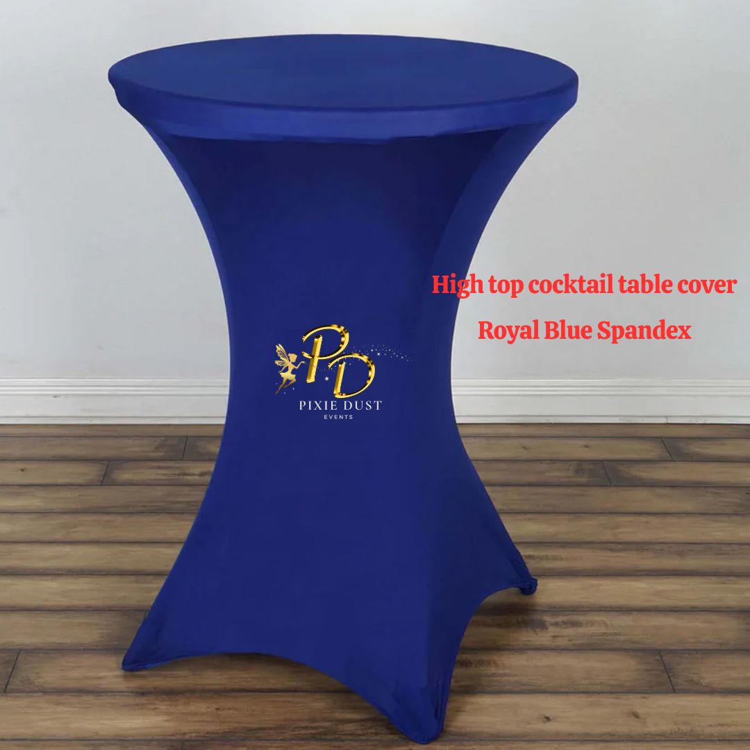 Spandex Fitted Cocktail Table Cover