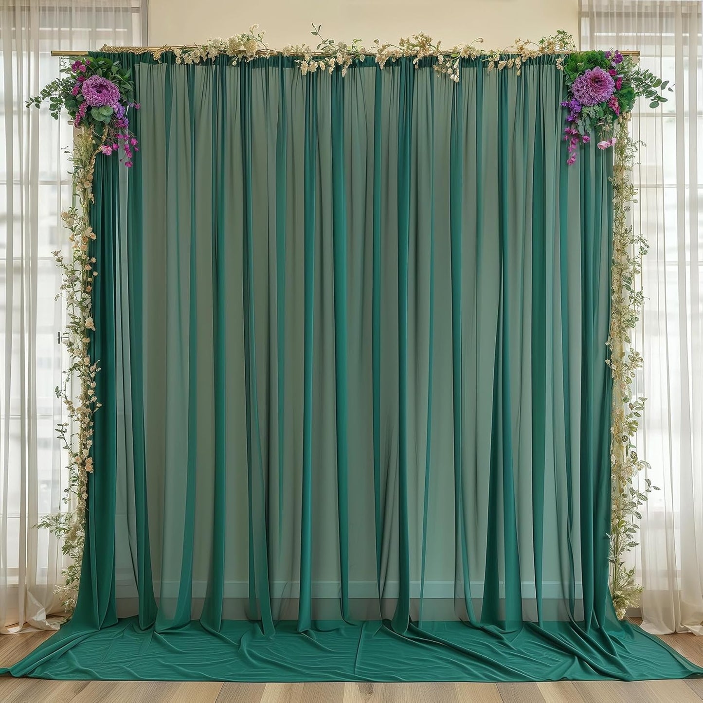 Chiffon Backdrop Curtains