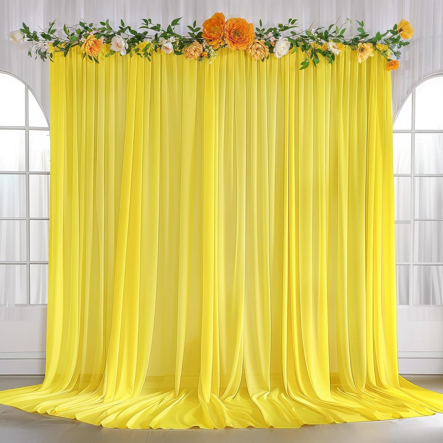 Chiffon Backdrop Curtains