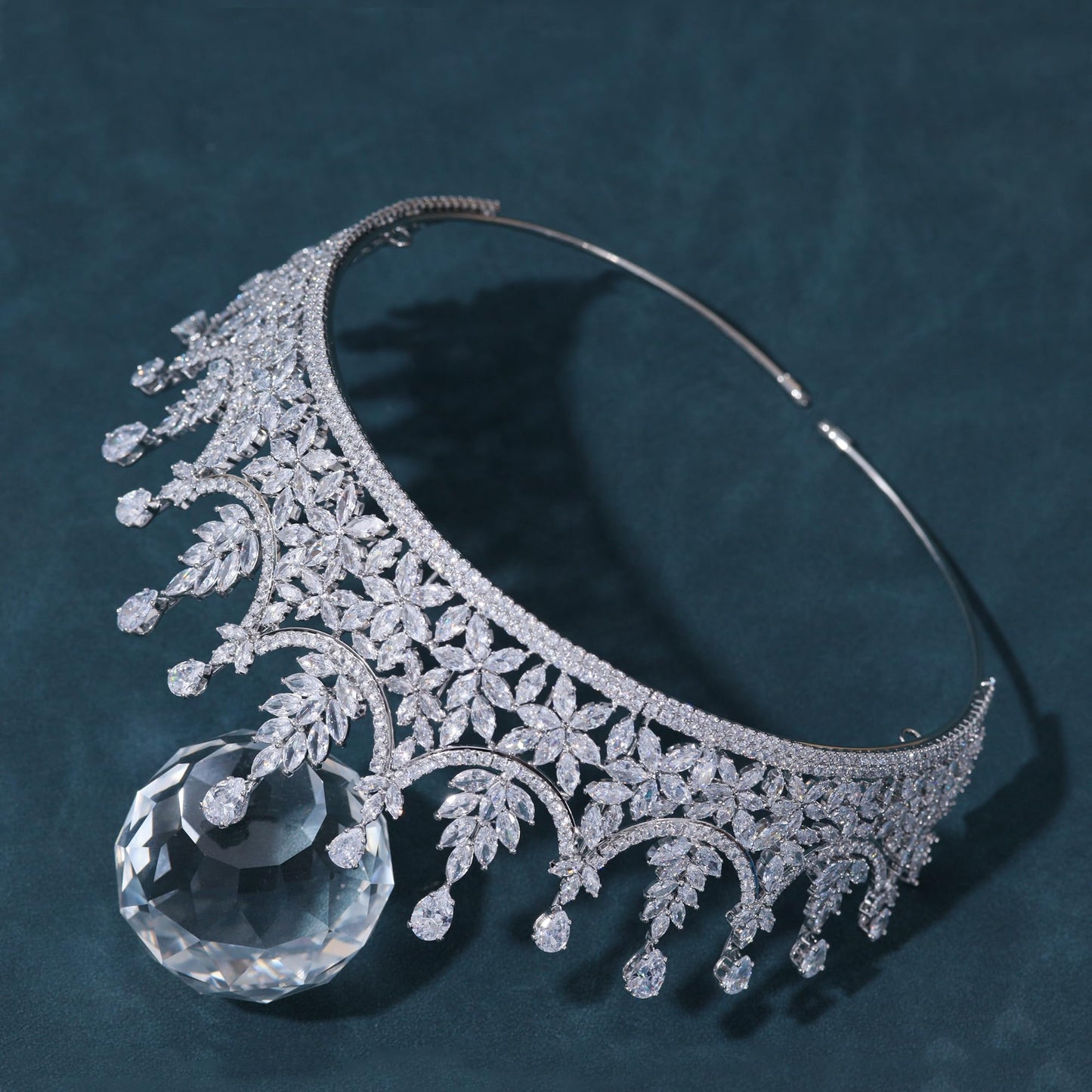 CZ Wedding Tiara