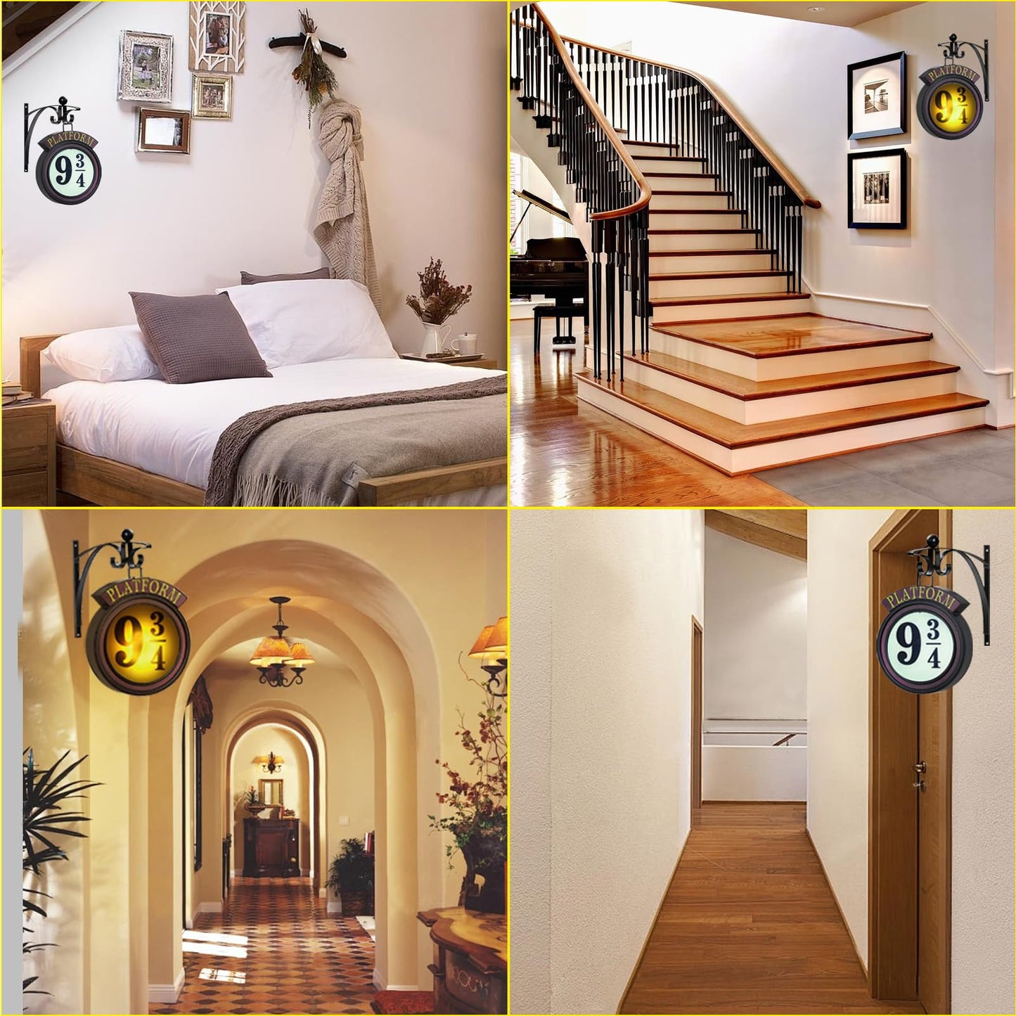 Your Home  Decor- Vintage Hanging 9 3/4 Night Light