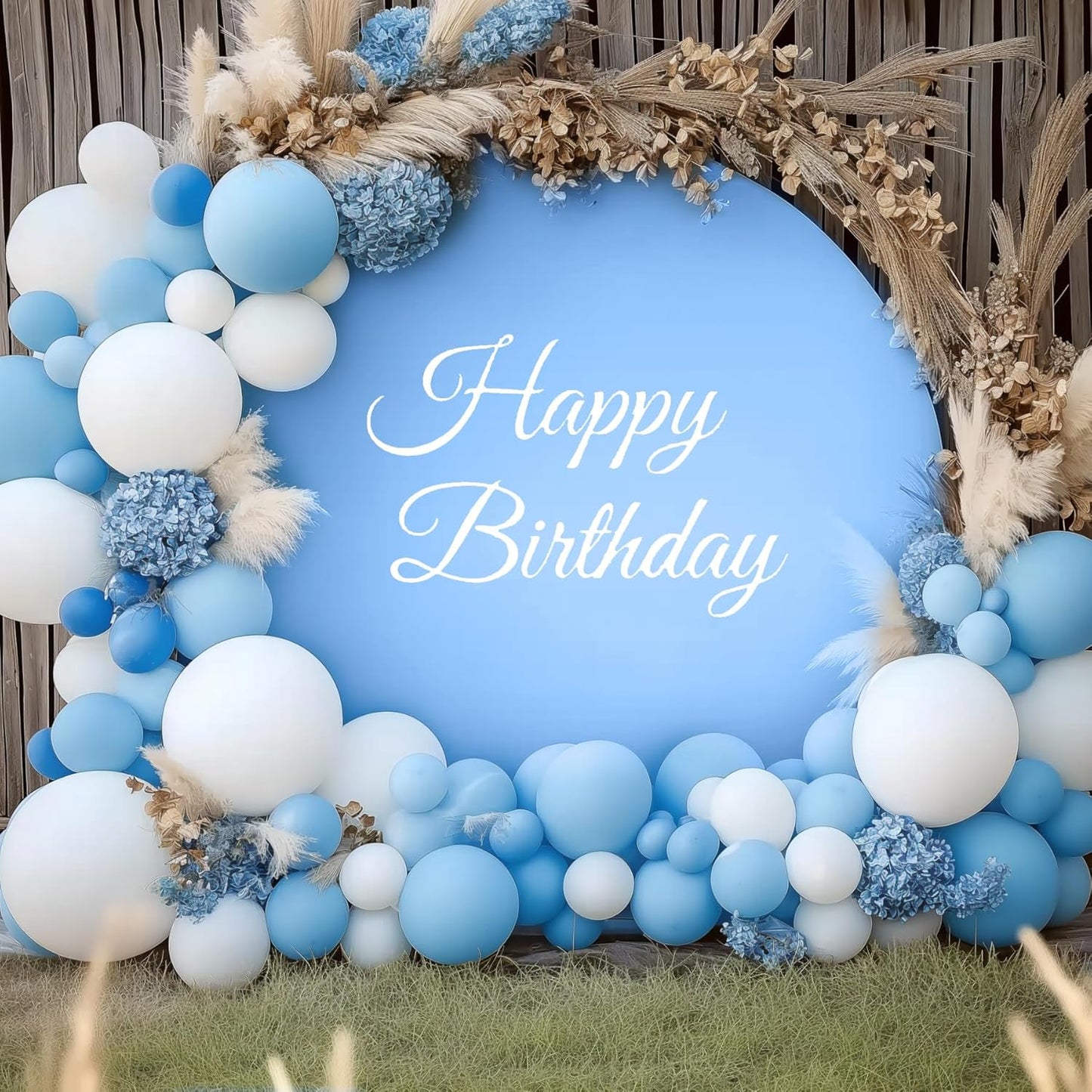 Round Backdrop Cover for 5 to 7.2ft Circle Stand