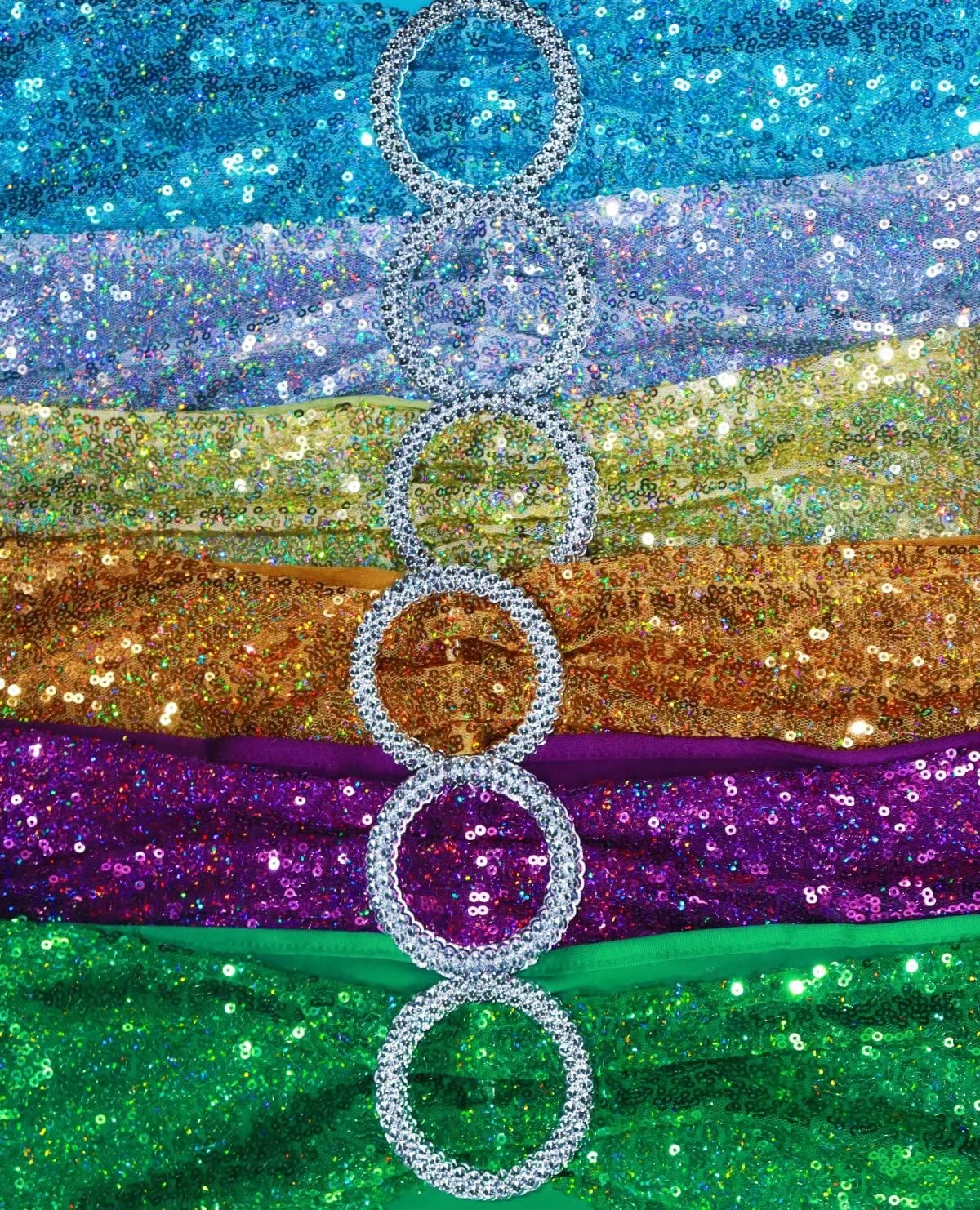Sequin Chair Sash ( pack of 10 )