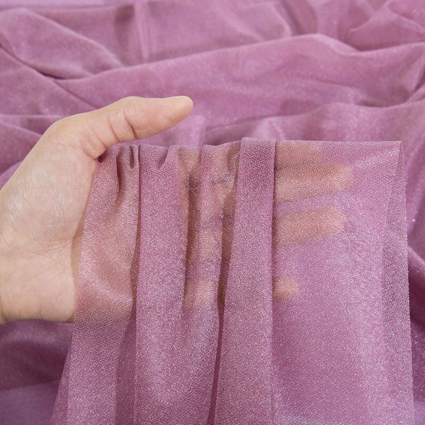 Chiffon Chair Sashes 24 count  8ft Long