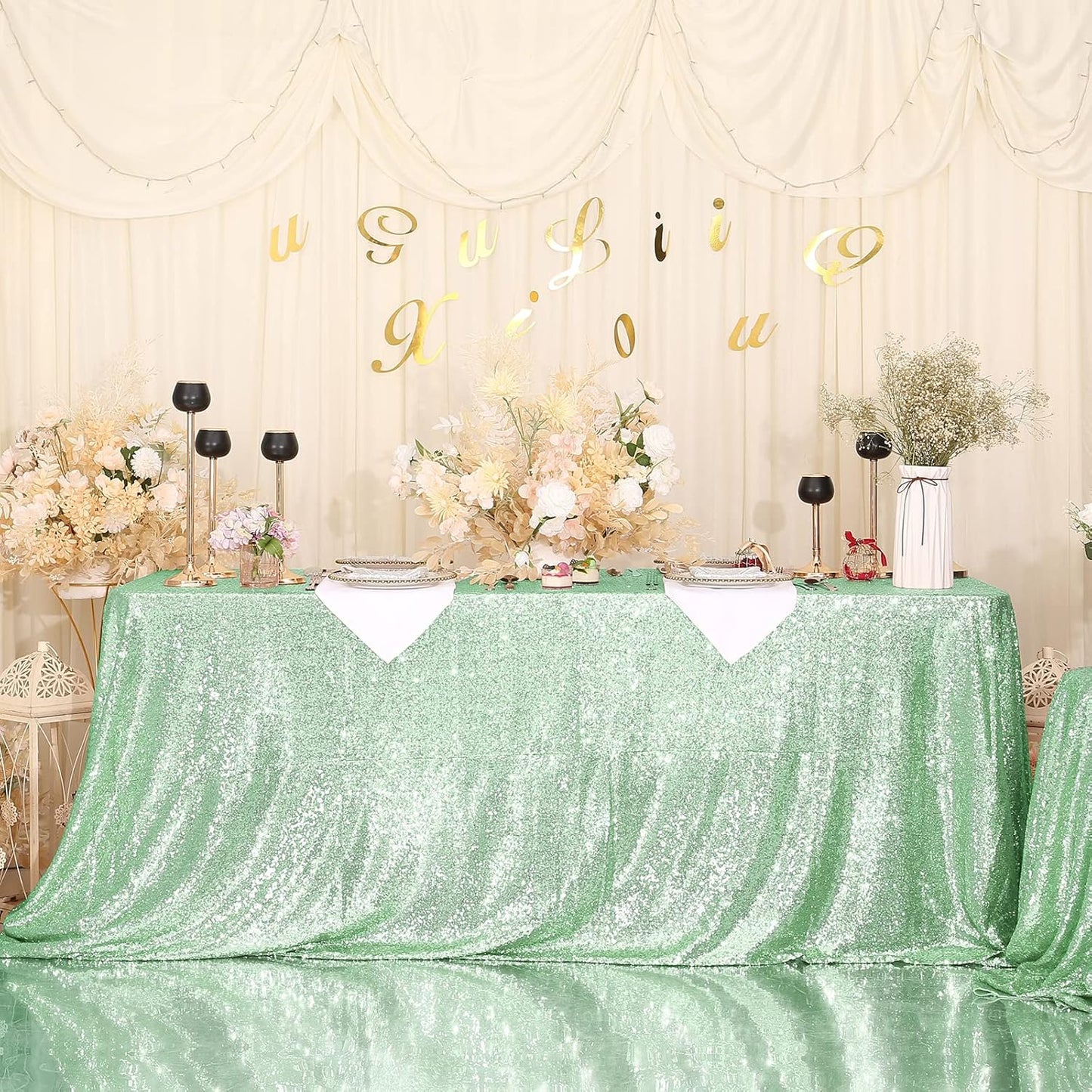 Sequin Tablecloth