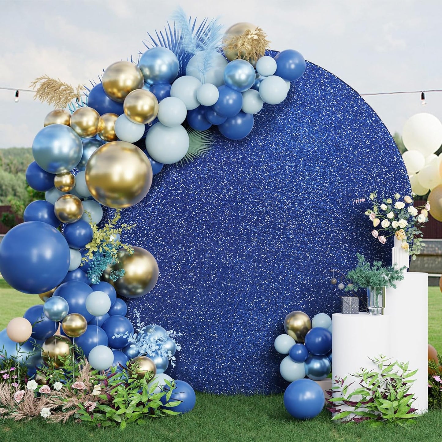 Sequin Cover for 7.2ft Circle Backdrop