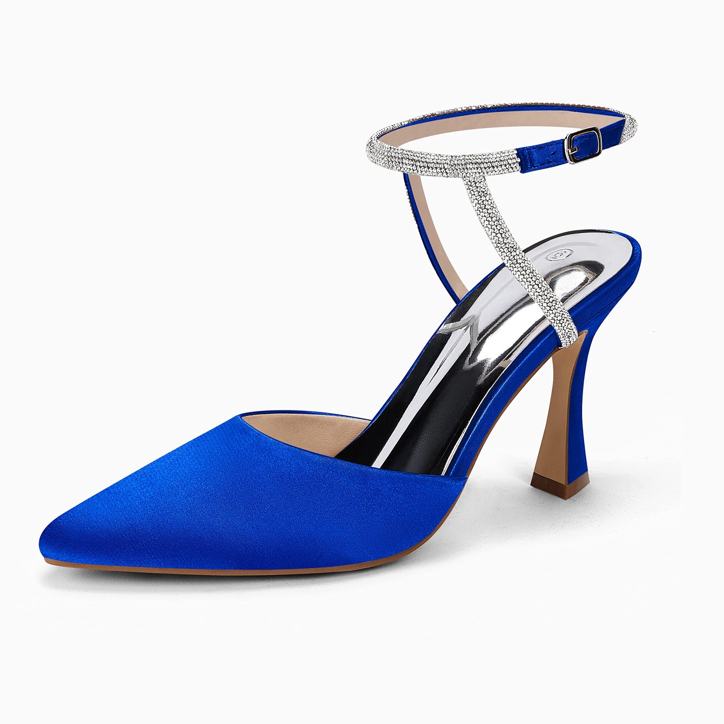 Kitten High Satin Pumps