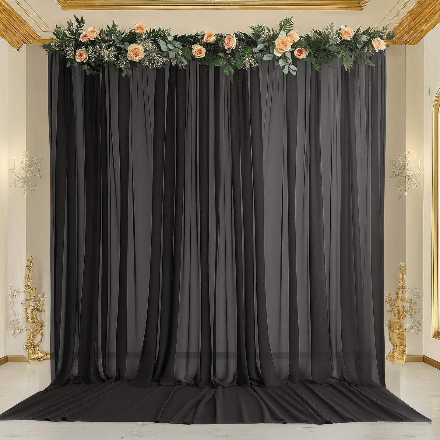 Chiffon Backdrop Curtains