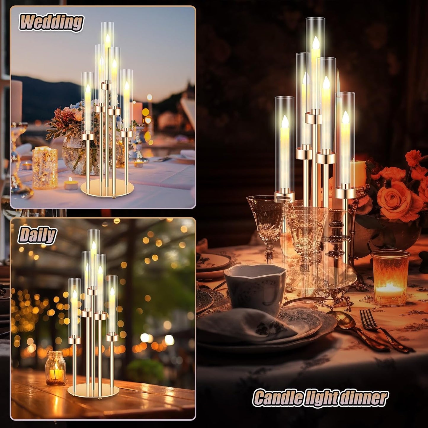 5 Arm Candelabra