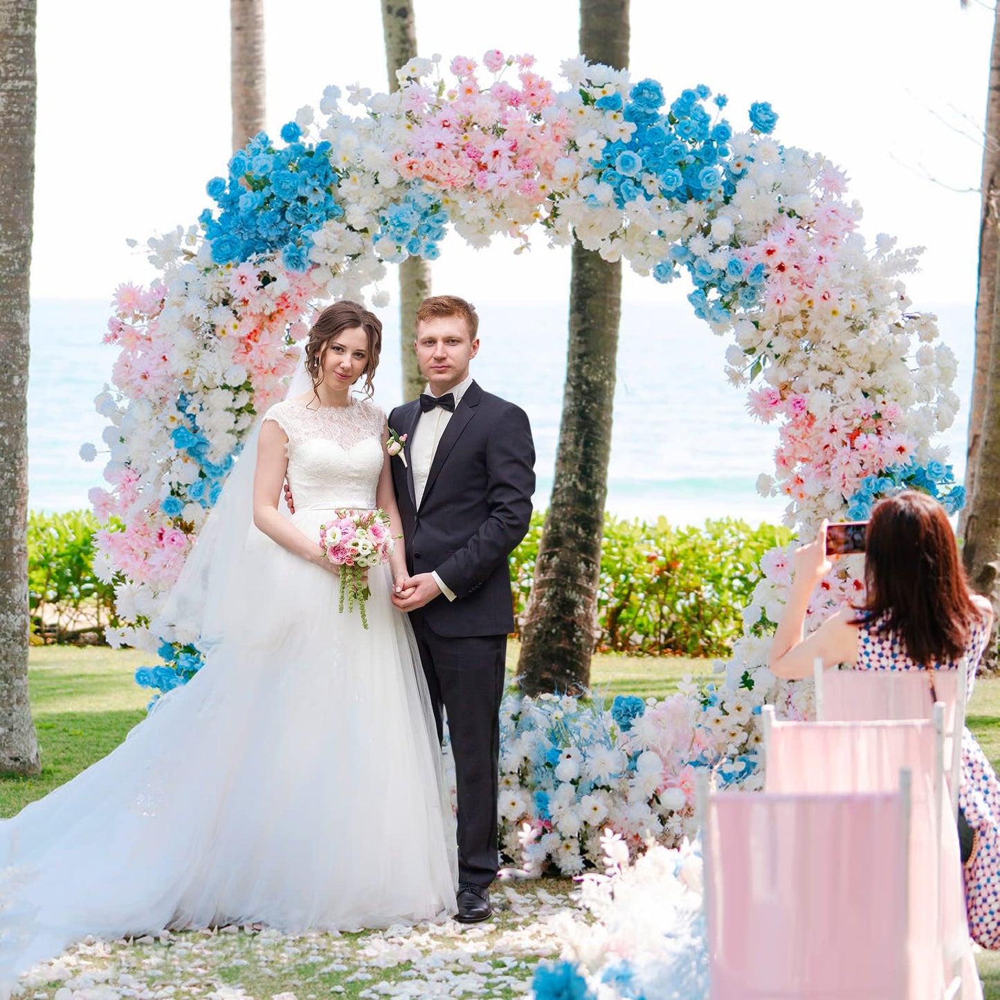 Wedding Arch Round Backdrop Stand