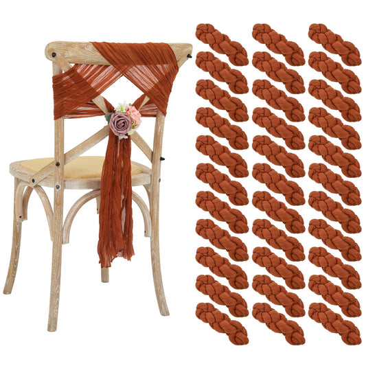 Cheesecloth Chair Sashes  50 PCS