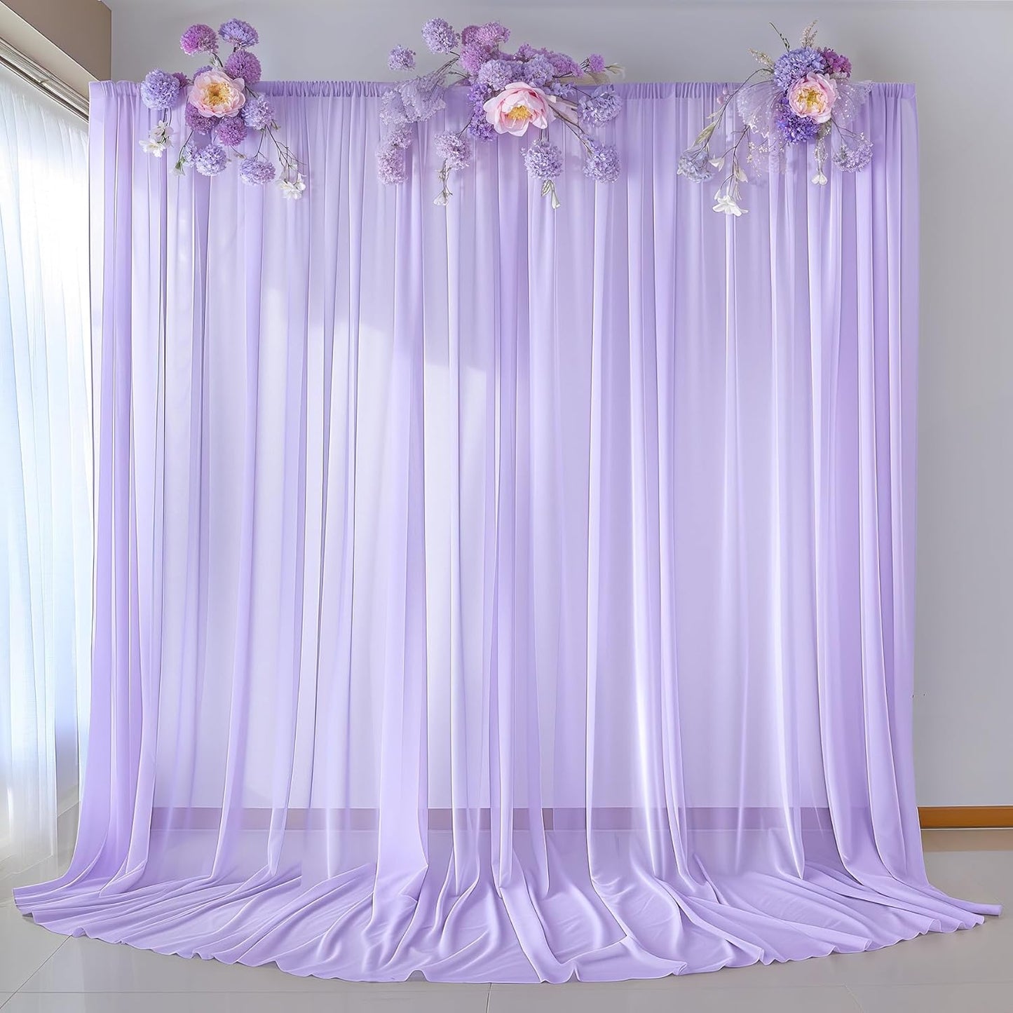 Chiffon Backdrop Curtains