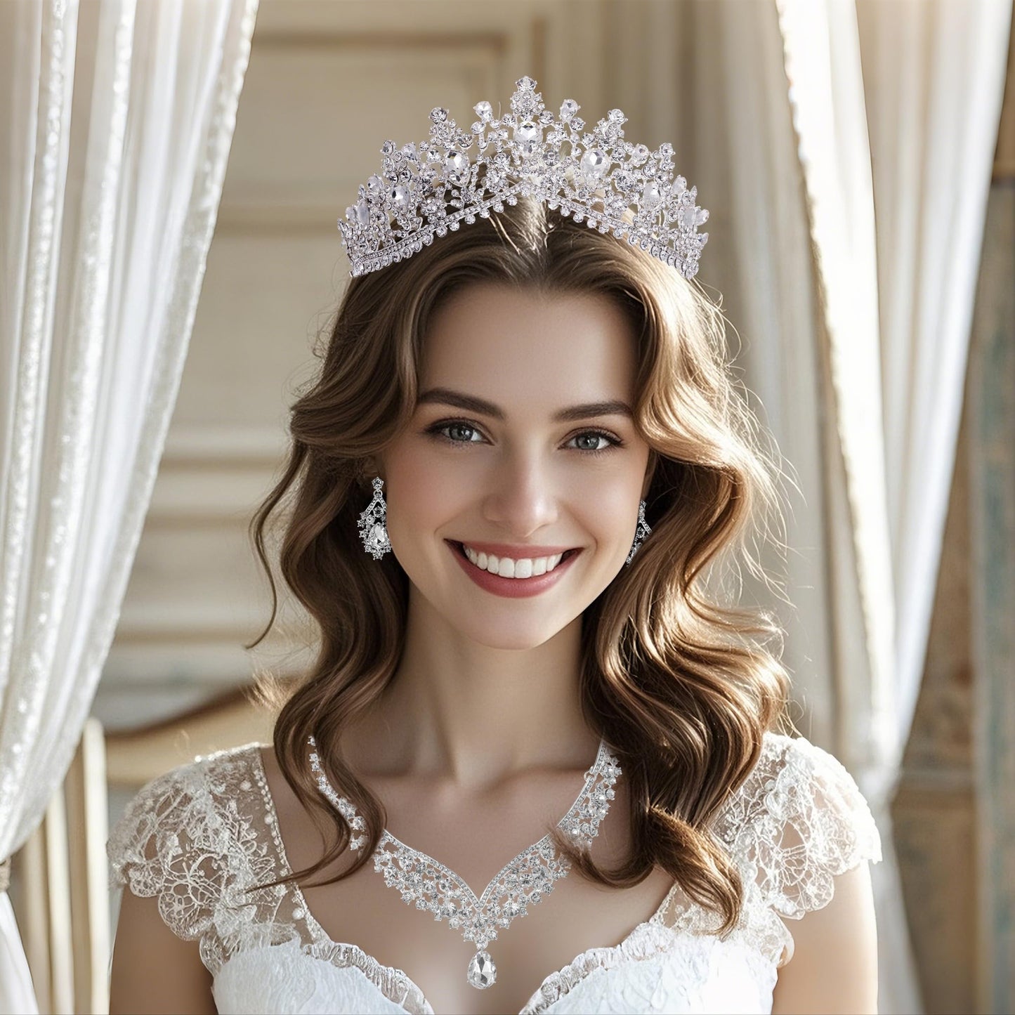 Bridal Jewelry Set (Silver)