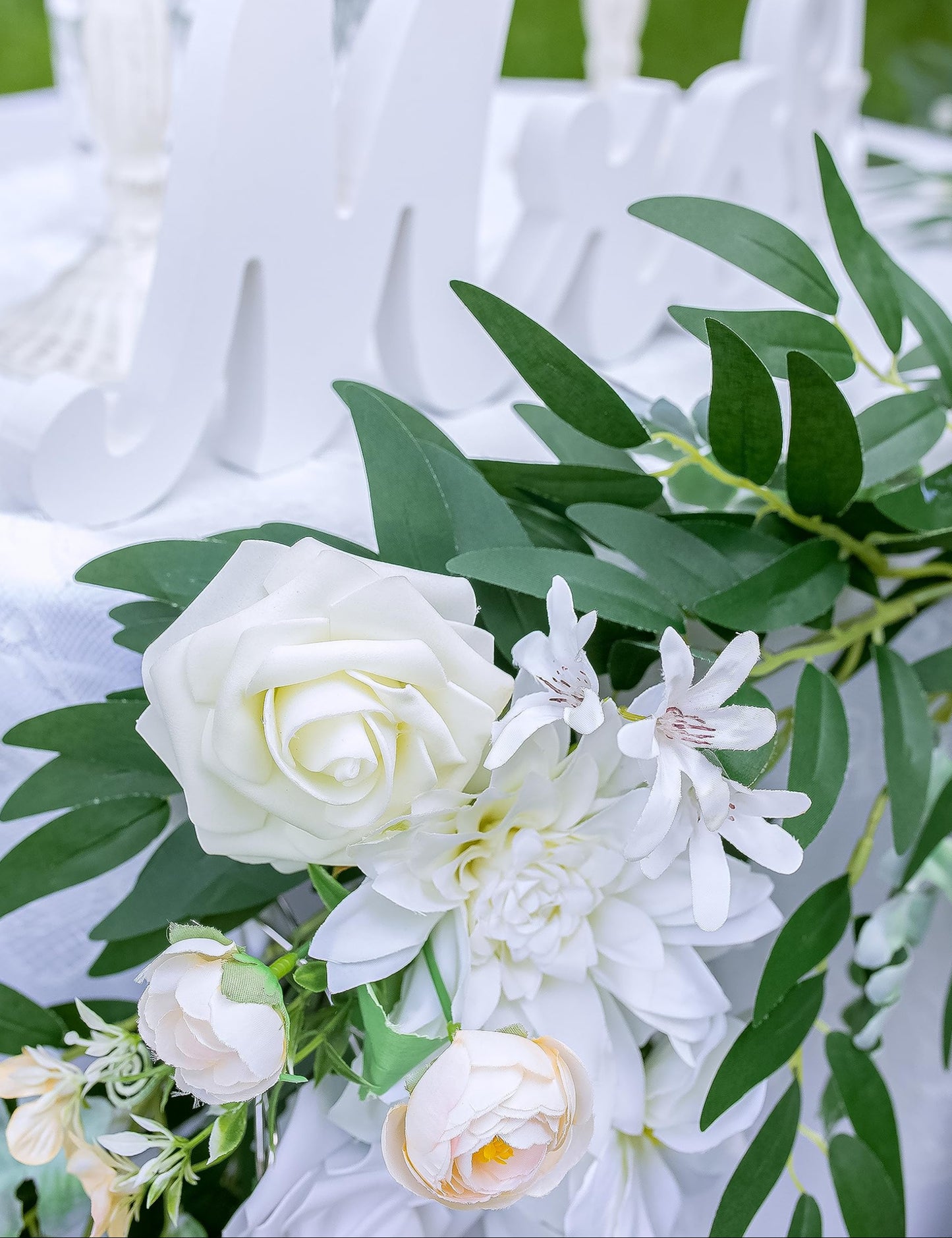 9FT Wedding Arch Flower Garland