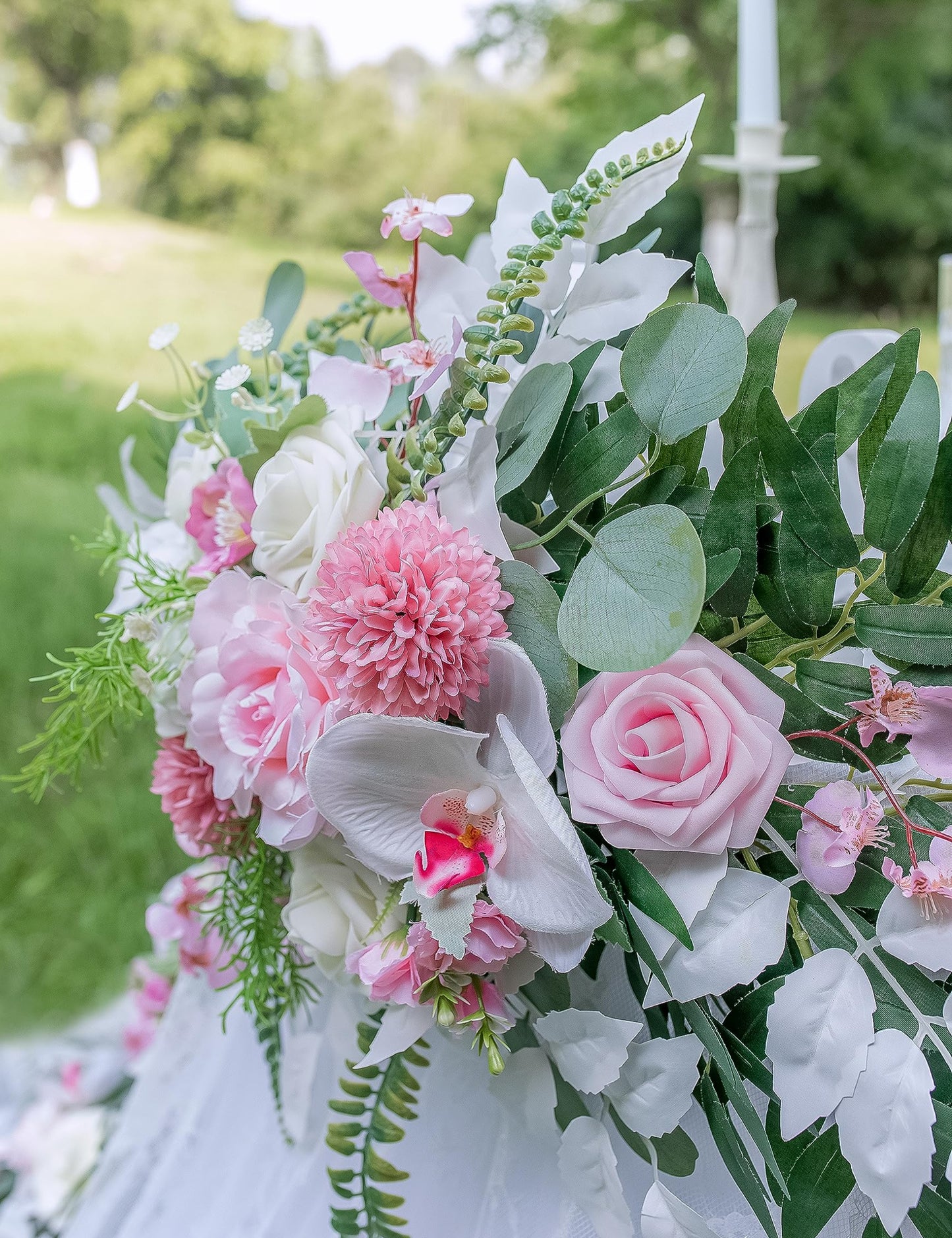 9FT Wedding Arch Flower Garland