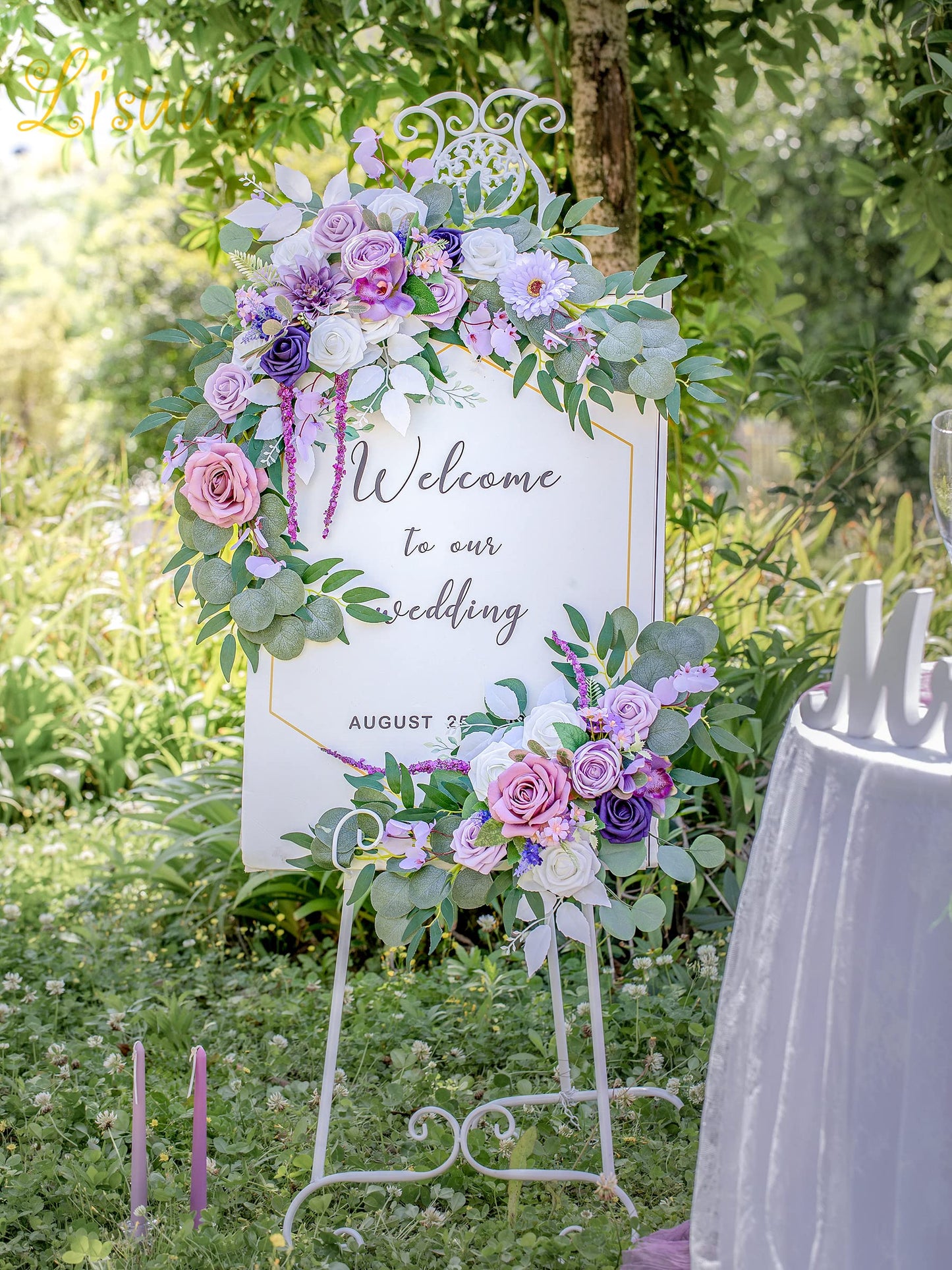 Large Flower Swag - Pack of 2