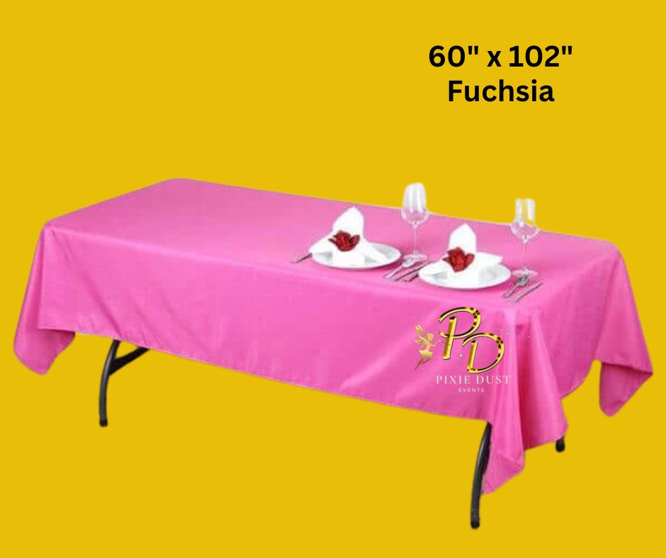 Rectangle Tablecloth 60"x102"