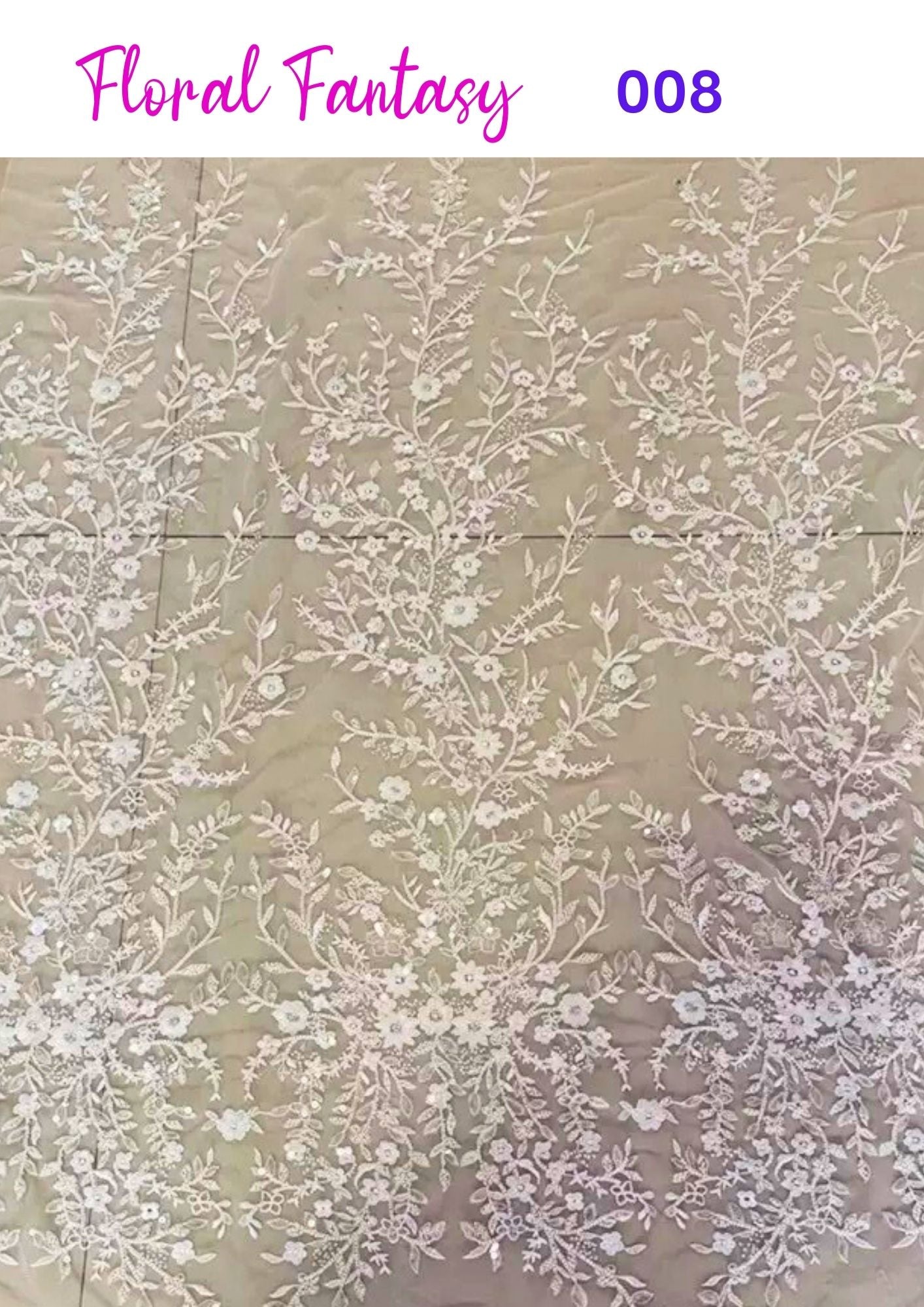 Floral Fantasy Lace