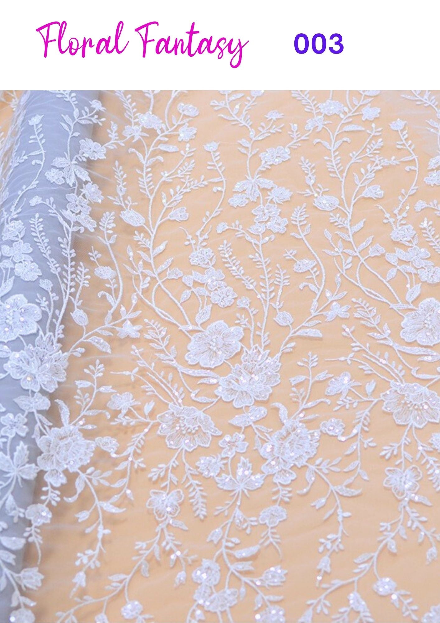 Floral Fantasy Lace