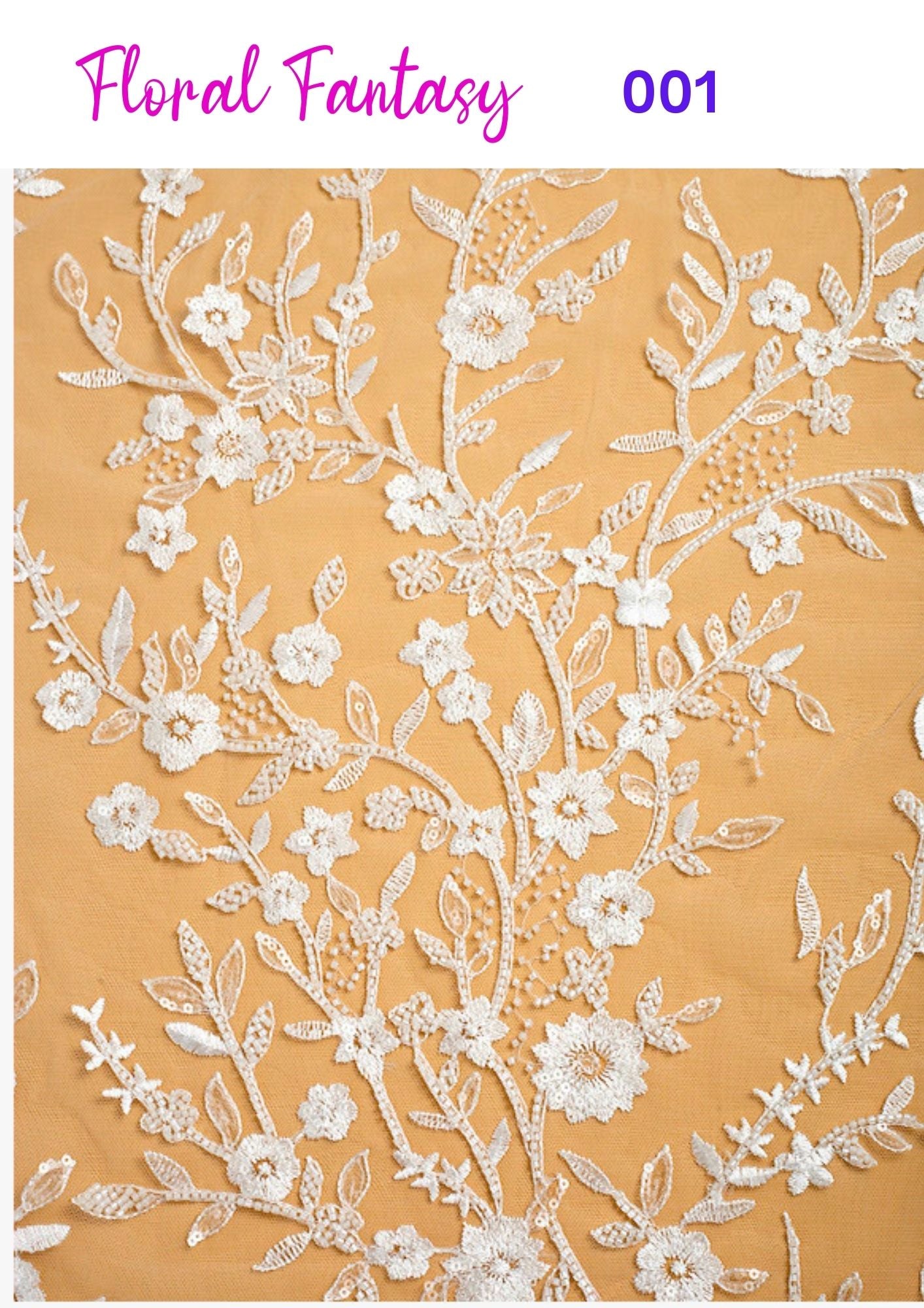 Floral Fantasy Lace