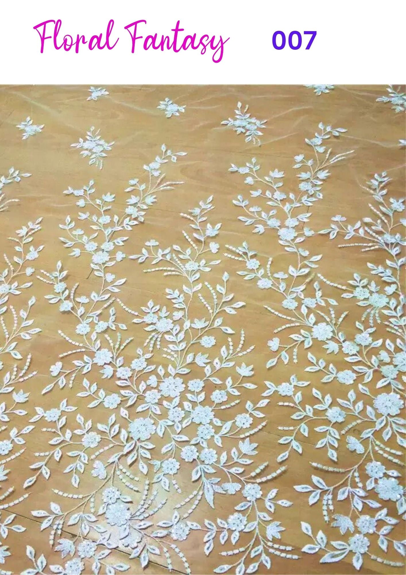 Floral Fantasy Lace