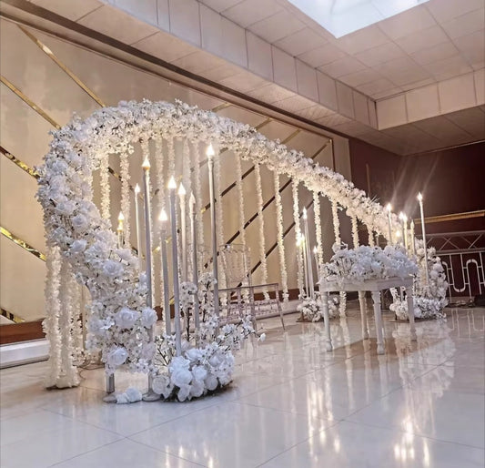 Curved Metal Backdrop Frame